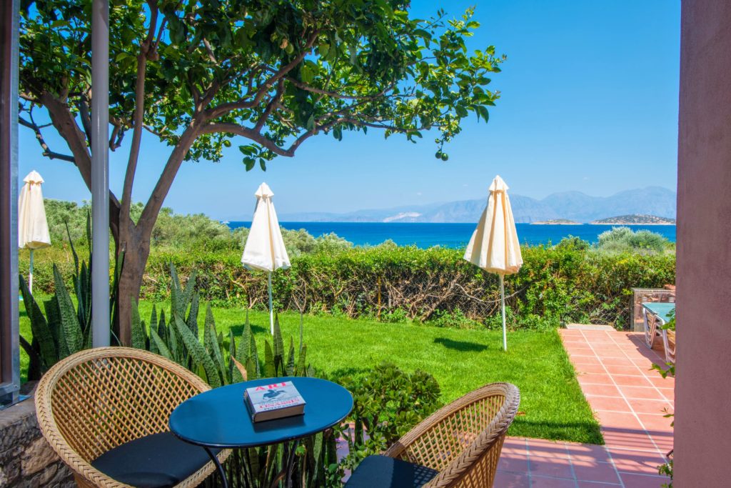 Luxury Studio outdoor sea view Mirabella Apartments Agios Nikolas Crete